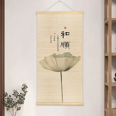 Lotus hanging paintings