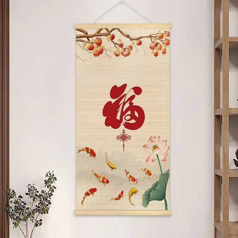 Koi hanging paintings