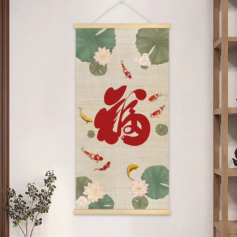 Koi hanging paintings