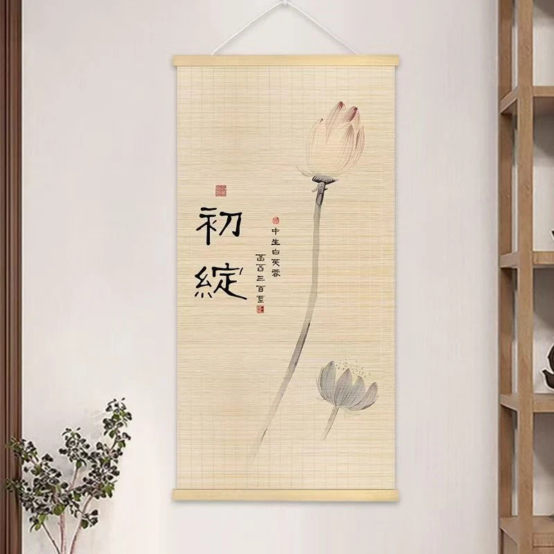 Flower hanging paintings