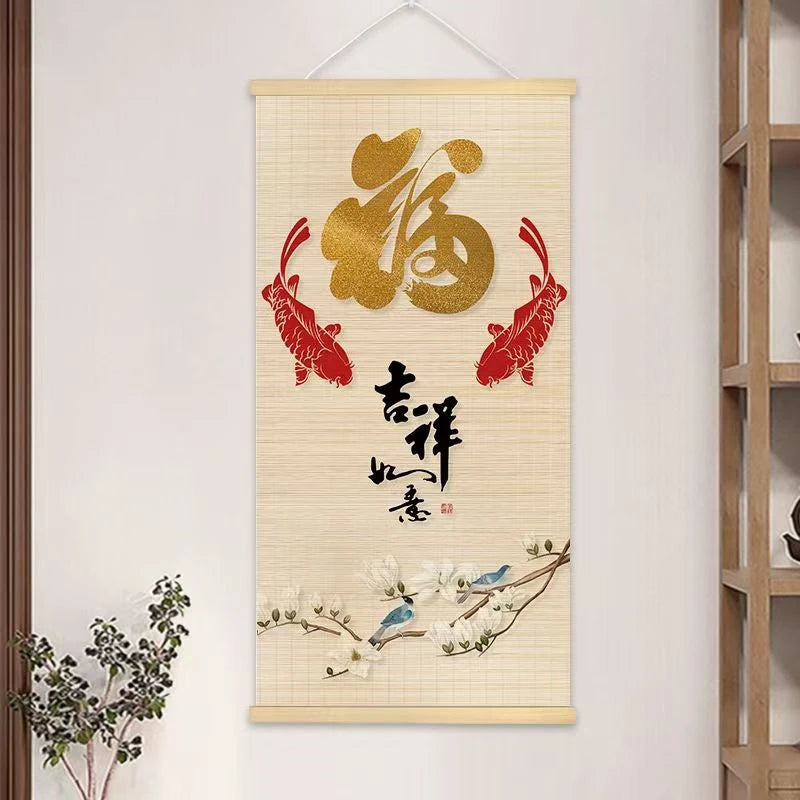 Koi hanging paintings