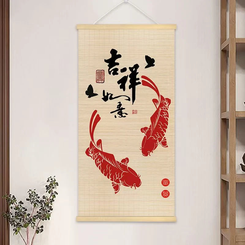 Koi hanging paintings